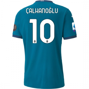 Billige AC Milan Hakan Calhanoglu 10 Tredje trøjer 2020 21 - Fodboldtrøjer(S/S)