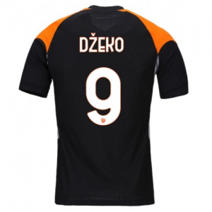 AS Roma Edin Dzeko 9 Tredje trøjer 2020 21 - Fodboldtrøjer(S/S)