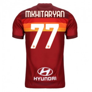 AS Roma Henrikh Mkhitaryan 77 Hjemmebanetrøje 2020 21 - Fodboldtrøjer(S/S)