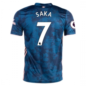 Billige Arsenal Bukayo Saka 7 Tredje trøjer 2020 21 - Fodboldtrøjer(S/S)