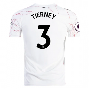 Billige Arsenal Kieran Tierney 3 Udebanetrøje 2020 21 - Fodboldtrøjer(S/S)