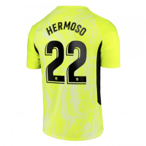 Billige Atletico Madrid Mario Hermoso 22 Tredje trøjer 2020 21 - Fodboldtrøjer(S/S)