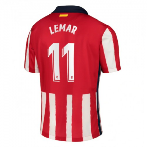 Billige Atletico Madrid Thomas Lemar 11 Hjemmebanetrøje 2020 21 - Fodboldtrøjer(S/S)