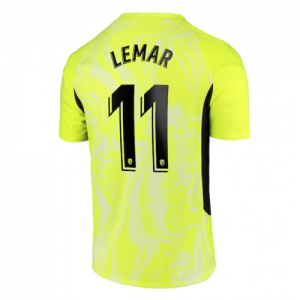 Billige Atletico Madrid Thomas Lemar 11 Tredje trøjer 2020 21 - Fodboldtrøjer(S/S)