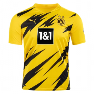 Billige BVB Borussia Dortmund Hjemmebanetrøje 2020 21 - Fodboldtrøjer(S/S)