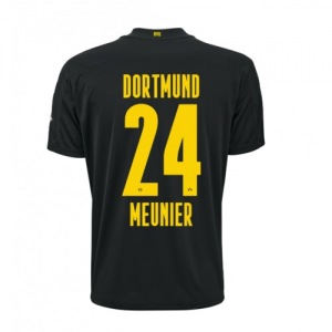 Borussia Dortmund Thomas Meunier 24 Udebanetrøje 2020 21 - Fodboldtrøjer(S/S)