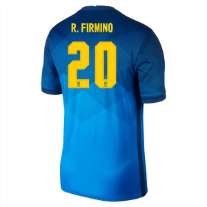 Brasilien Roberto Firmino 20 Udebanetrøje 20-21 - Fodboldtrøjer(S/S)