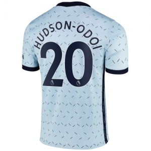 Billige Chelsea Callum Hudson Odoi 20 Udebanetrøje 2021-22 - Fodboldtrøjer(S/S)