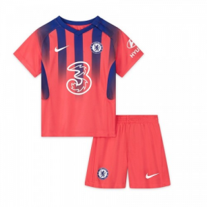 Chelsea Børn TredjeSætss 2021 22 - Fodboldtrøjer(S/S)