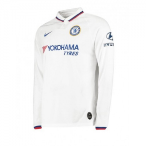 Billige Chelsea Udebanetrøje 2019 20 - Fodboldtrøjer(L/S)