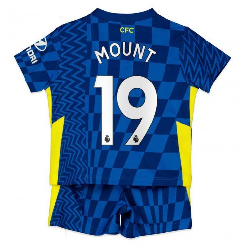 Chelsea Mount 19 Børn HjemmebaneSæts 2021 22 – Fodboldtrøjer(S/S) Fodboldtrøjer,EM 2020 Trøjer,Børnetøj Udsalg