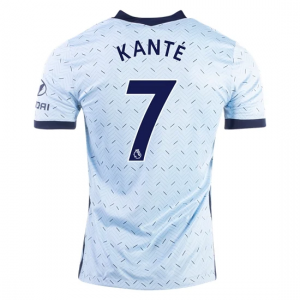 Billige Chelsea NGolo Kanté 7 Udebanetrøje 2020 21 - Fodboldtrøjer(S/S)