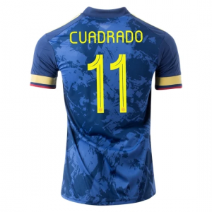 Colombia Juan Cuadrado 11 Udebanetrøje 20-21 - Fodboldtrøjer(S/S)