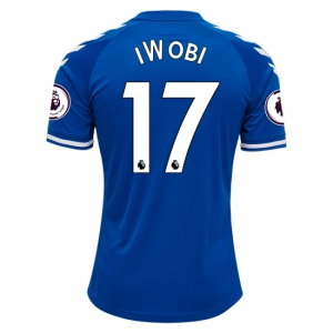 Everton Alex Iwobi 17 Hjemmebanetrøje 2020 21 - Fodboldtrøjer(S/S)