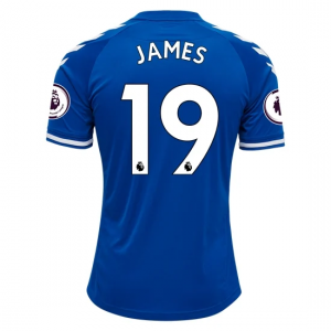 Everton James Rodríguez 19 Hjemme trøjer 2020 21 - Fodboldtrøjer(S/S)