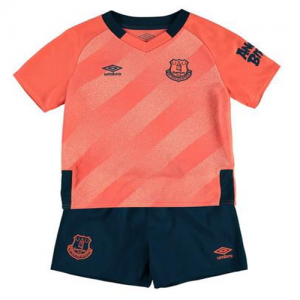 Everton Børn UdebaneSæt 2019 20- Fodboldtrøjer(S/S)