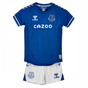 Everton Børn HjemmebaneSæts 2020 21 - Fodboldtrøjer(S/S)
