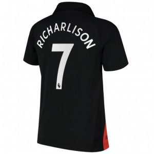 Everton Richarlison 7 Udebanetrøje 2021 22 - Fodboldtrøjer(S/S)