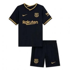 FC Barcelone Børn UdebaneSæt 2020 21 - Fodboldtrøjer(S/S)
