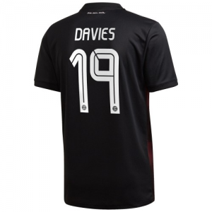 Billige FC Bayern München Alphonso Davies 19 Tredje trøjer 2020 21 - Fodboldtrøjer(S/S)