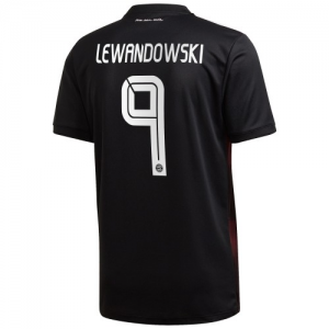 Billige FC Bayern München Robert Lewandowski 9 Tredje trøjer 2020 21 - Fodboldtrøjer(S/S)
