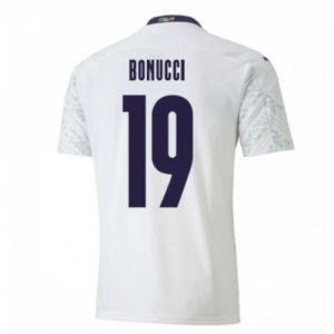 Italien Leonardo Bonucci 19 Udebane EM 2020 - Fodboldtrøjer(S/S)