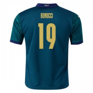 Italien Leonardo Bonucci 19 Tredje EM 2020 - Fodboldtrøjer(S/S)