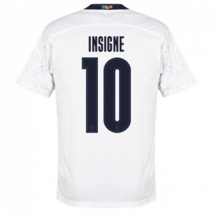 Italien Lorenzo Insigne 10 Udebane EM 2020 - Fodboldtrøjer(S/S)