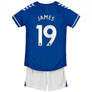 James Rodríguez 19 Børn HjemmebaneSæts 2020 21 - Fodboldtrøjer(S/S)