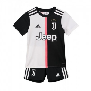 Billige Juventus Børn HjemmebaneSæts 2019 20- Fodboldtrøjer(S/S)