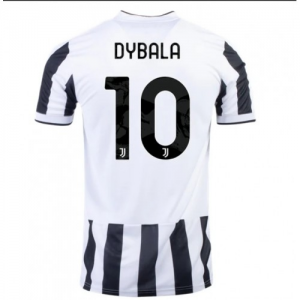 Billige Juventus Paulo Dybala 10 Hjemmebanetrøje 2021-22 - Fodboldtrøjer(S/S)