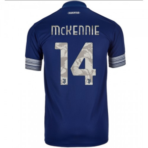 Billige Juventus Weston McKennie 14 Udebanetrøje 2020 21 - Fodboldtrøjer(S/S)