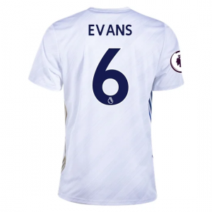 Billige Leicester City Jonny Evans 6 Udebanetrøje 2020 21 - Fodboldtrøjer(S/S)