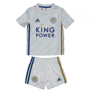 Billige Leicester City Børn UdebaneSæt 2020 21 - Fodboldtrøjer(S/S)