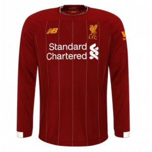 Billige Liverpool Hjemmebanetrøje 2019 20 - Fodboldtrøjer(L/S)