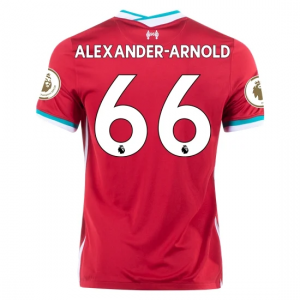 Billige Liverpool Trent Alexander Arnold 66 Hjemmebanetrøje 2020 21 - Fodboldtrøjer(S/S)