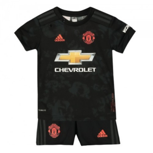 Billige Manchester United Børn TredjeSæts 2019 20- Fodboldtrøjer(S/S)