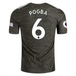 Manchester United Paul Pogba 6 Udebane trøjer 2020 21 - Fodboldtrøjer(S/S)