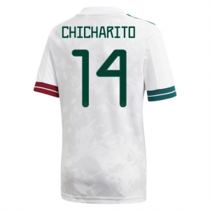 Mexico Javier Hernandez 14 Udebanetrøje 2020 - Fodboldtrøjer(S/S)