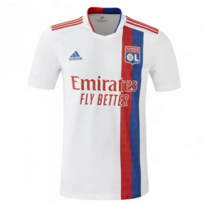 Olympique Lyonnais Hjemmebanetrøje 2021-22 - Fodboldtrøjer(S/S)