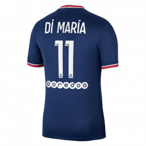 Billige Paris Saint Germain PSG Angel Di Maria 11 Hjemmebanetrøje 2021-22 - Fodboldtrøjer(S/S)