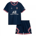 Paris Saint Germain Børn HjemmebaneSæt 2021/22 - FodboldTrøjer(S/S)