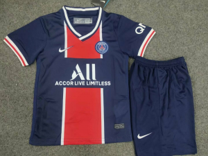 Paris Saint Germain Børn Kantes 2021 - Fodboldtrøjer(S/S)