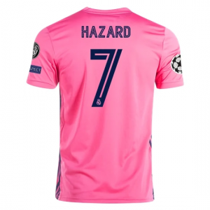 Real Madrid Eden Hazard 7 Udebane trøjer 2020 21 - Fodboldtrøjer(S/S)