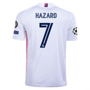 Real Madrid Eden Hazard 7 Hjemme trøjer 2020 21 - Fodboldtrøjer(S/S)