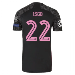 Billige Real Madrid Isco 22 Tredje trøjer 2020 21 - Fodboldtrøjer(S/S)