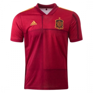 Spanien Hjemmebanetrøje 20-21 - Fodboldtrøjer(S/S)