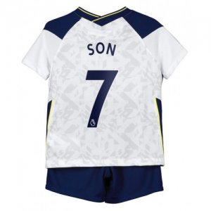 Tottenham Hotspur Son Heung min 7 Børn Kante 2020 21 - Fodboldtrøjer(S/S)