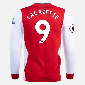 Arsenal Alexandre Lacazette 9  Hjemme Trøjer 2021/22 - Langærmet