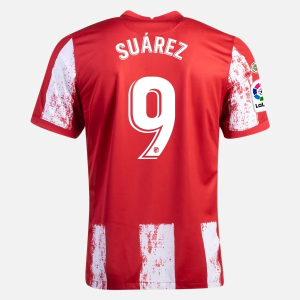 Atlético Madrid Luis Suarez 9 Hjemmebanetrøje 2021 2022 - FodboldTrøjer(S/S)